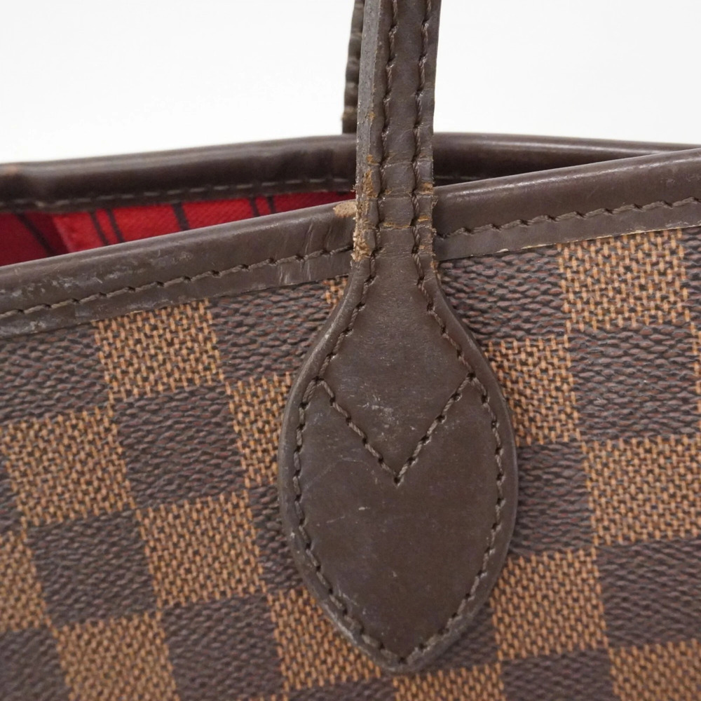 LOUIS VUITTON Authentic Brown Damier Neverfull MM Tote Bag - Picture 9 of 16